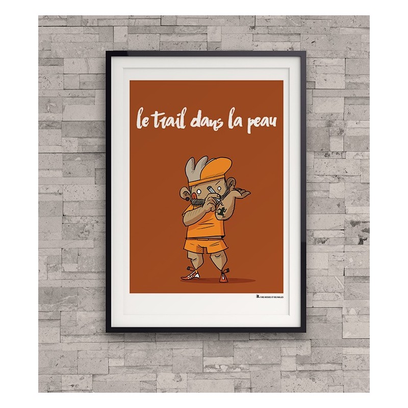 Le Trail dans la peau - orange