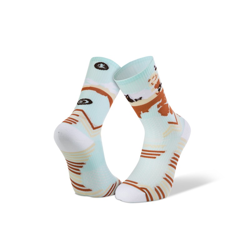 Chaussettes TRAIL ULTRA bleu ciel - Collector DBDB